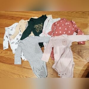 Carter's Bundle Long Sleeve Bodysuits